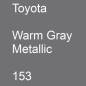 Preview: Toyota, Warm Gray Metallic, 153.